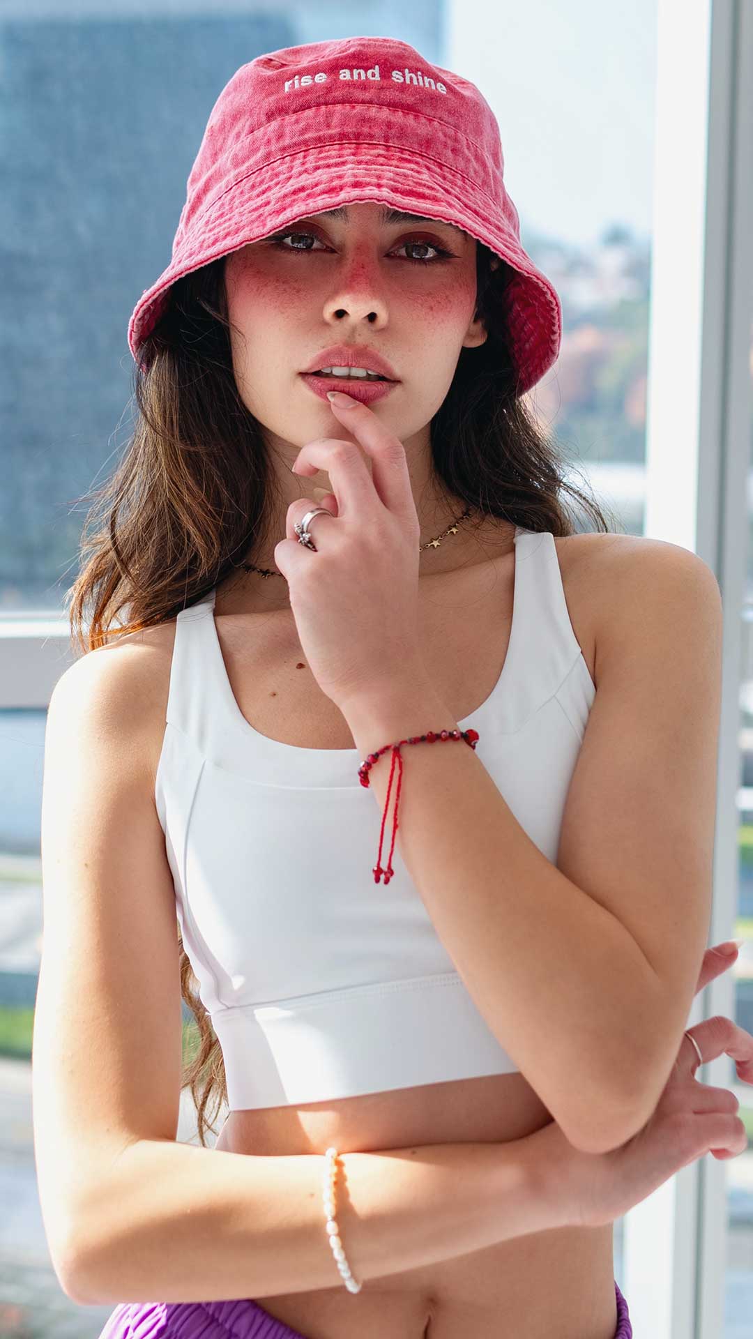 Bucket Hat Rojo