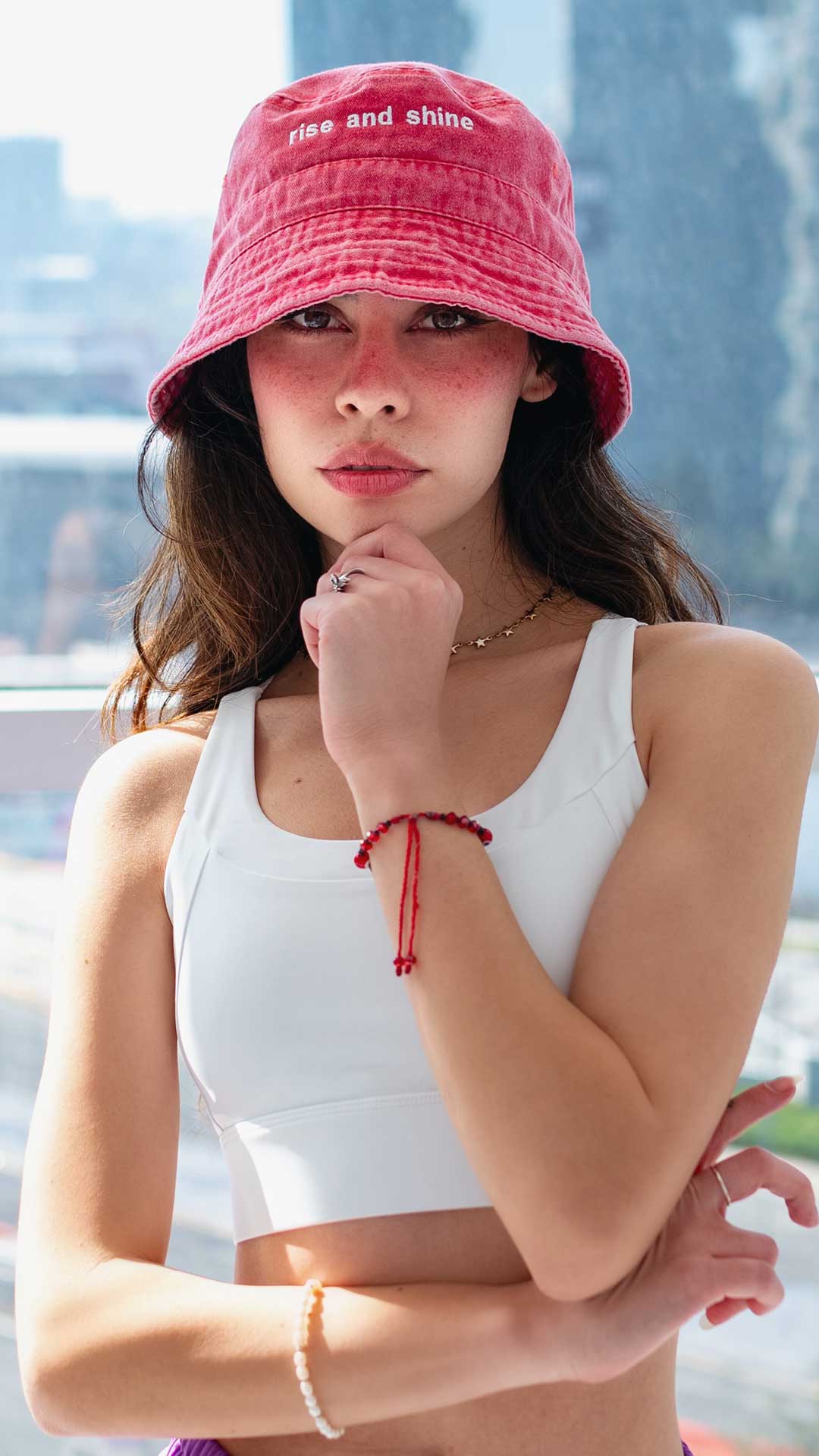 Bucket Hat Rojo