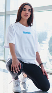 Oversized T-Shirt Blanca (Breathe Move Shine)