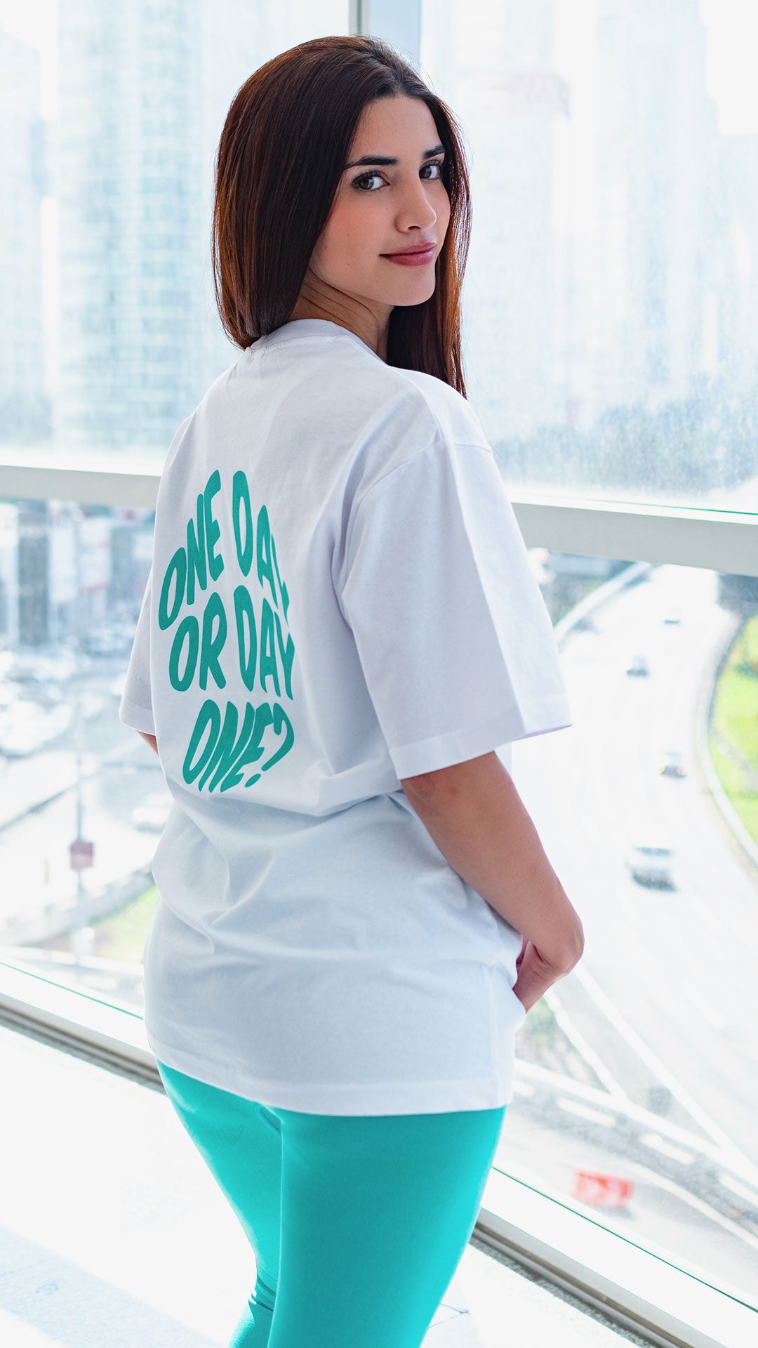Oversized T-Shirt Blanca (One Day)