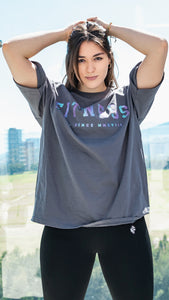 T-Shirt Oversized Unisex - Gris