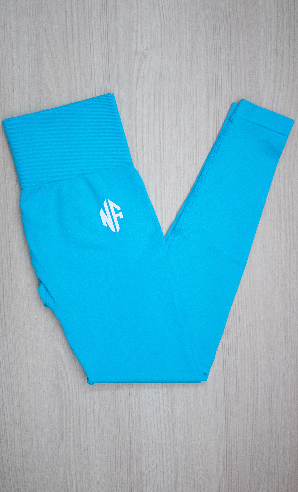 Soft Seamless Leggings Aqua