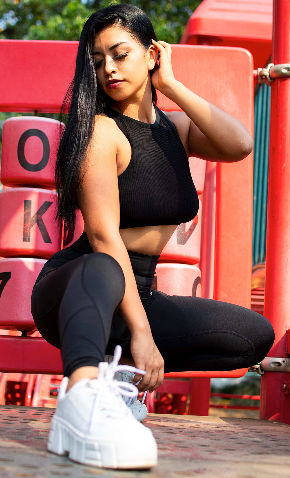 Leggings Soft Pocket Negro